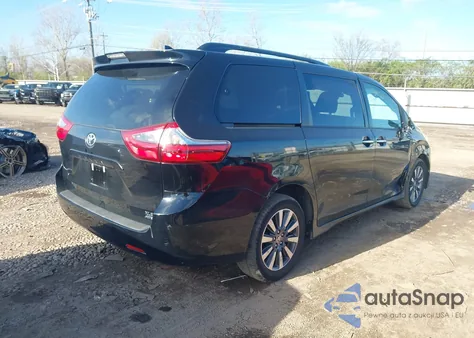 2020 Toyota Sienna Xle z USA, uszkodzony, nr VIN 5TDDZ3DC7LS244873